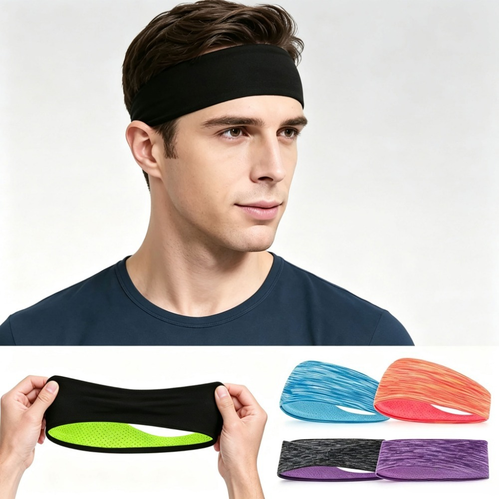 Men'S Yoga Accessories - 3 قطع من عصابات الرأس الرياضية