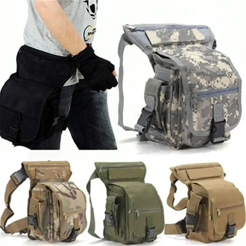 Men Accessories Kit Bag - التكتيكية الخصر حقيبة الساق اليسرى ركوب