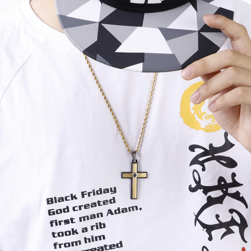 Kalen الهيب هوب الصليب قلادة ق - مراجعة Men Accessories Singapore وسعره