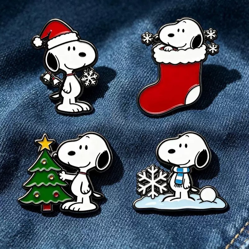 مجموعة من 4 دبابيس مينا بتصميم - مراجعة Lapel Pin Enamel وسعره
