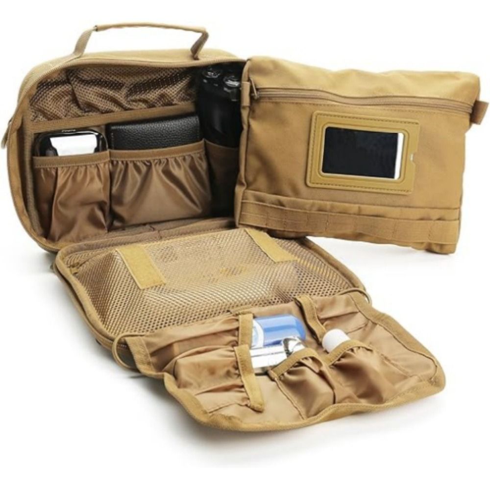 حقيبة مستلزمات الحلاقة المعلقة - مراجعة Men Accessories Kit Bag وسعره