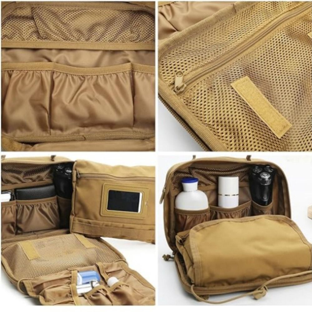 حقيبة مستلزمات الحلاقة المعلقة - مراجعة Men Accessories Kit Bag وسعره