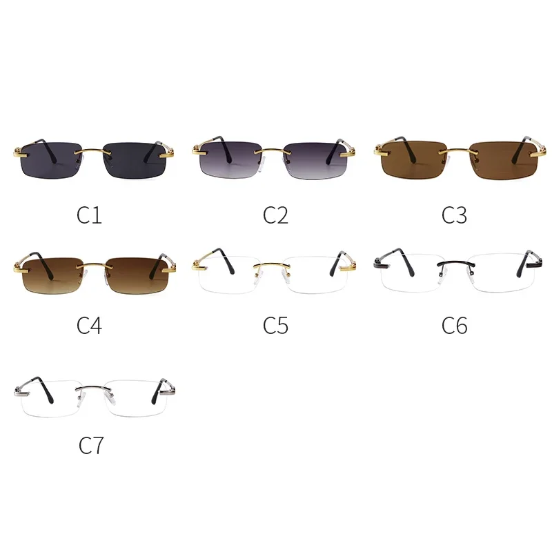 نظارات شمسية مربعة بسيطة بدون  - مراجعة Men'S Vacation Accessories وسعره