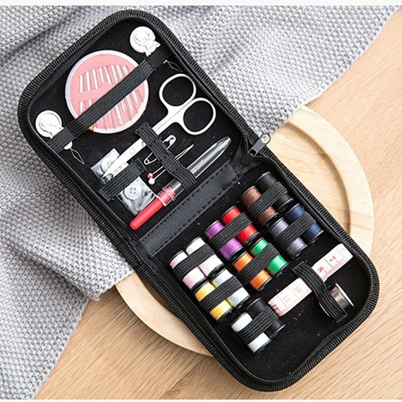مجموعة خياطة محمولة للسفر والم - مراجعة Men Accessories Kit Bag وسعره