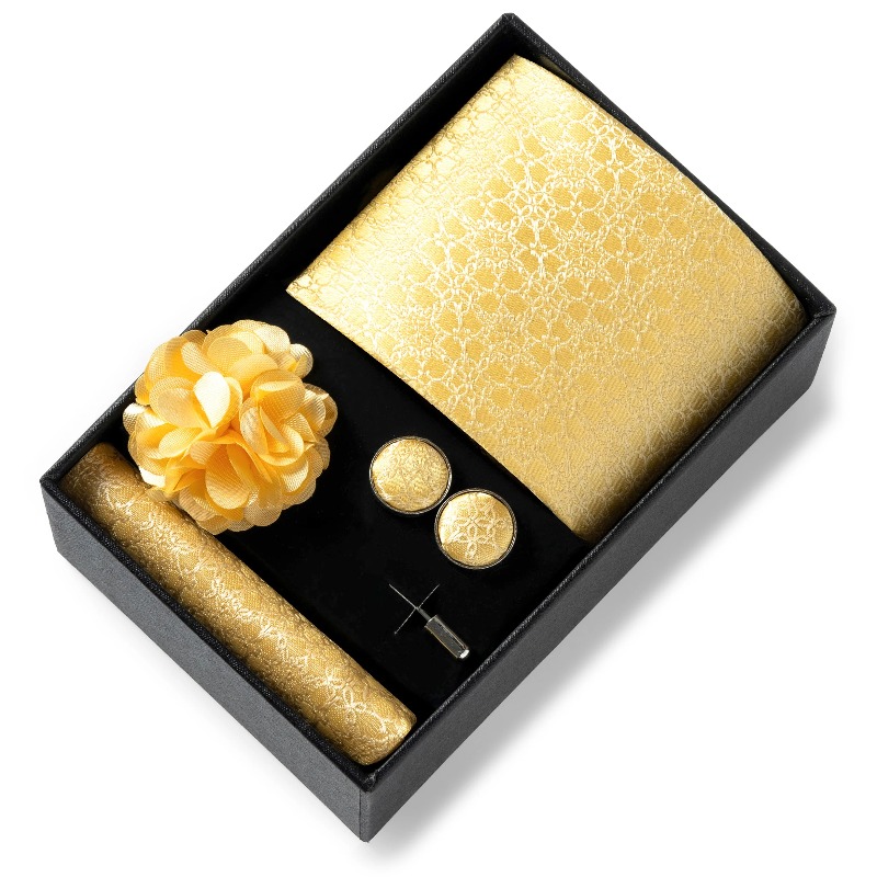 علبة هدايا ربطات العنق الفاخرة - مراجعة Cufflink Box Set وسعره