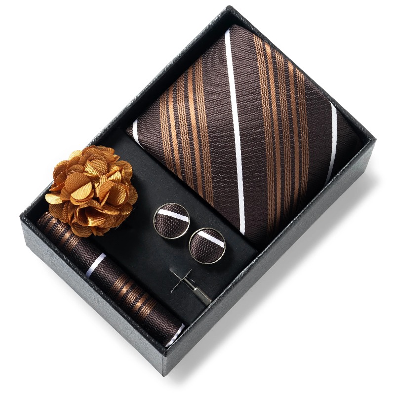 علبة هدايا ربطات العنق الفاخرة - مراجعة Cufflink Box Set وسعره