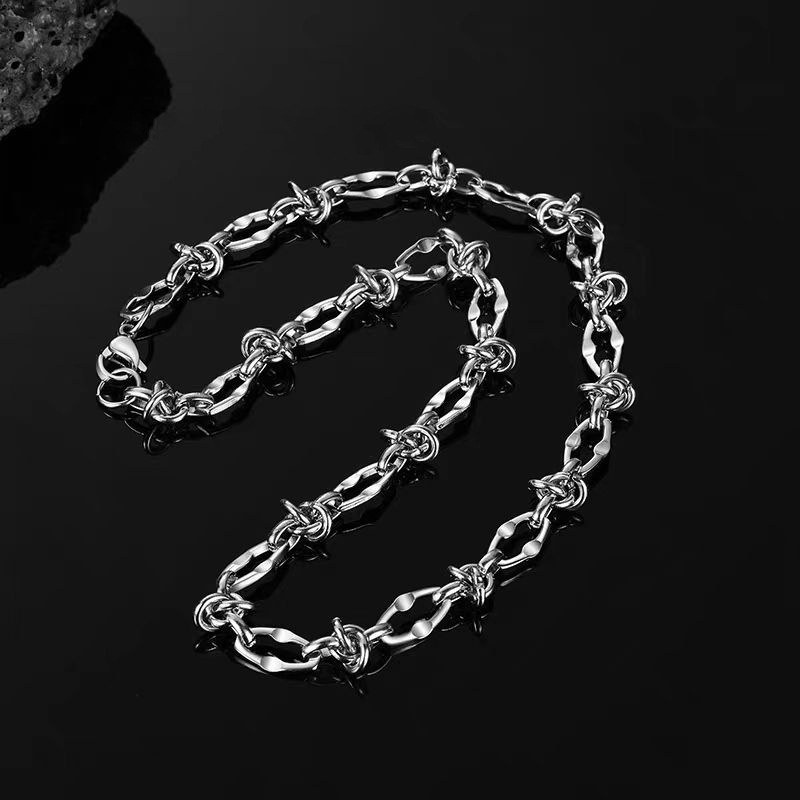 ASONSTEEL 8 مللي متر عرض سلسلة - مراجعة Men Accessories Singapore وسعره
