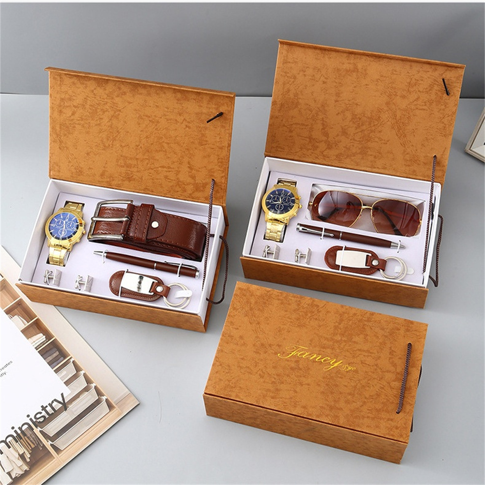 ساعة جديدة للرجال طقم هدايا مع - مراجعة Cufflink Box Set وسعره