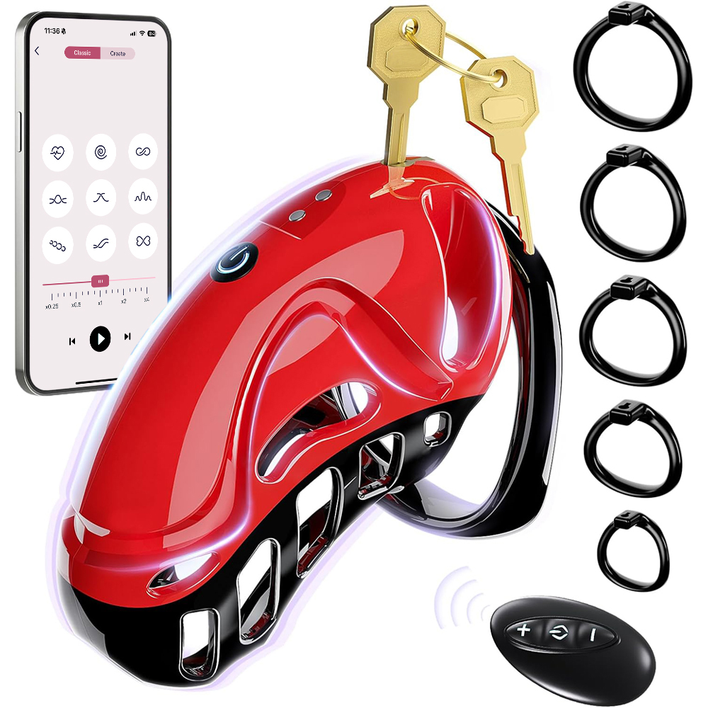 أجهزة العفة الذكورية الاهتزازي - مراجعة Men Accessories App وسعره