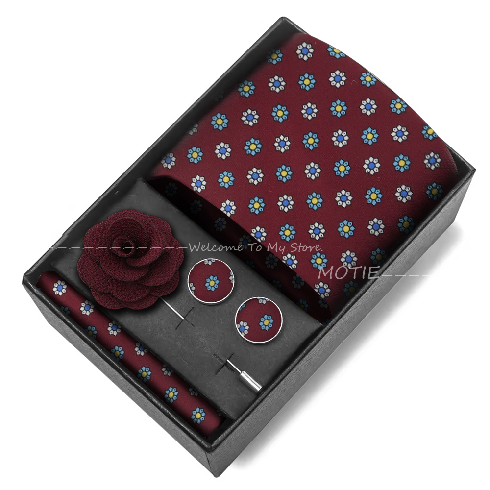 طقم ربطة عنق للرجال مع علبة، ر - مراجعة Cufflink Box Set وسعره
