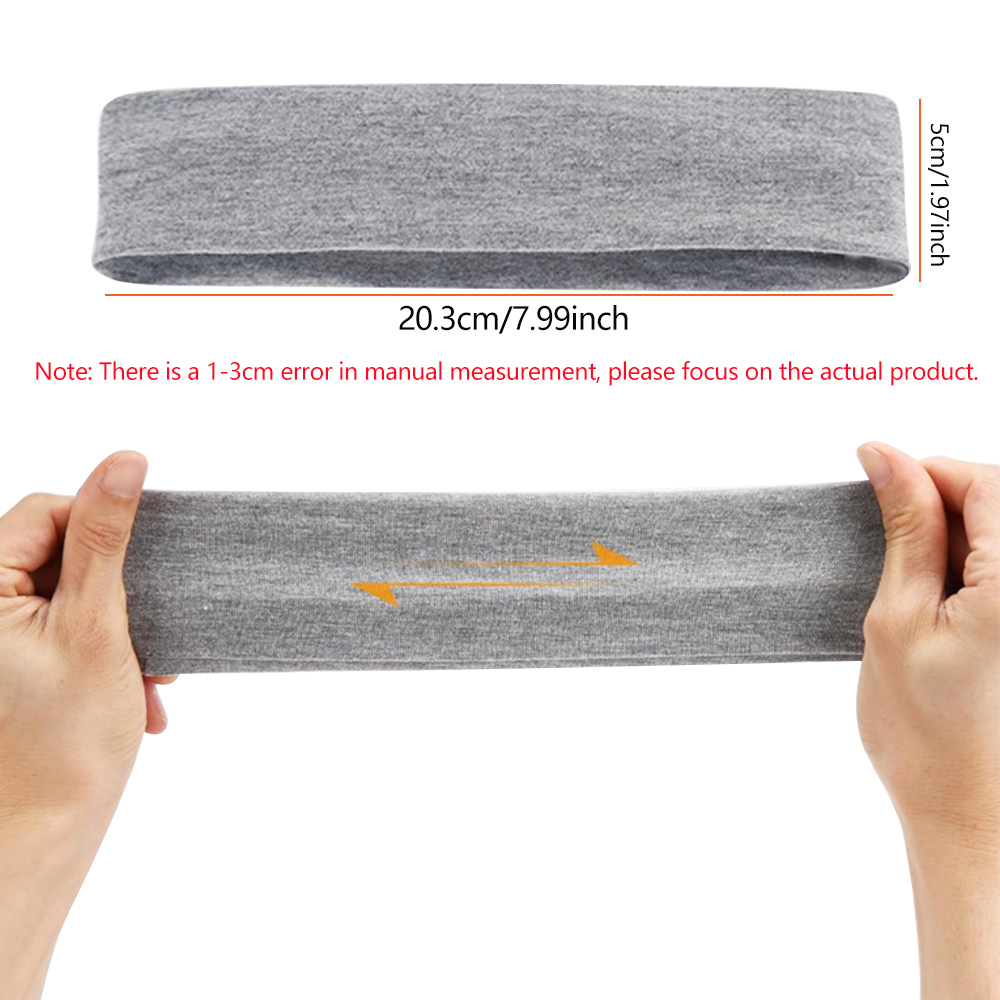 6/8 قطع من عصابات الرأس للسبا  - مراجعة Men'S Yoga Accessories وسعره