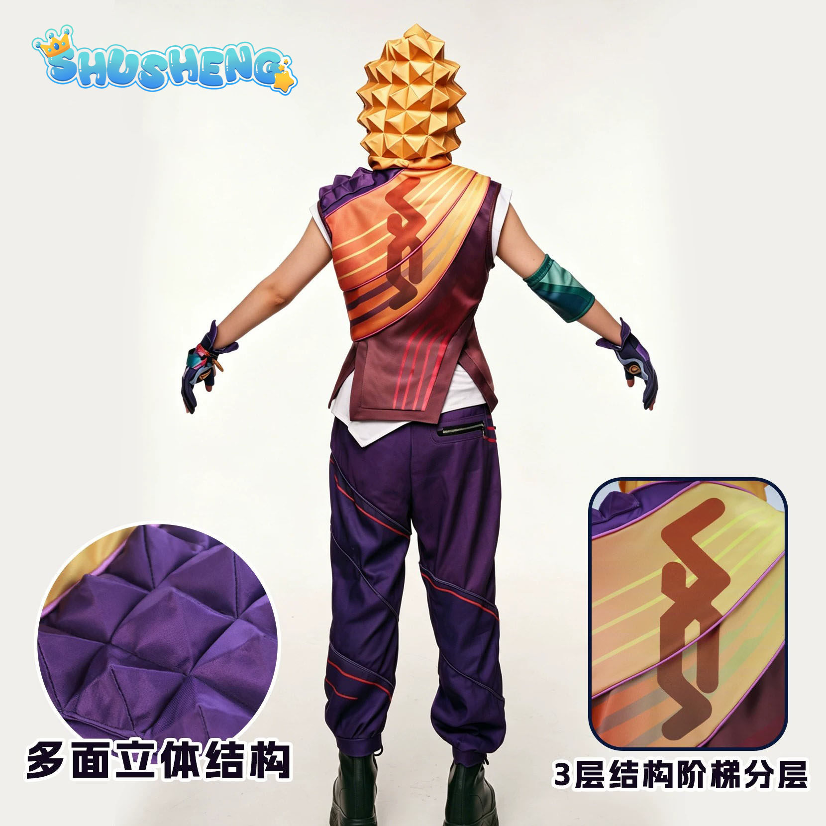 زي تنكري لشخصية ساوند ويف من ل - مراجعة Men'S Accessories Anime وسعره