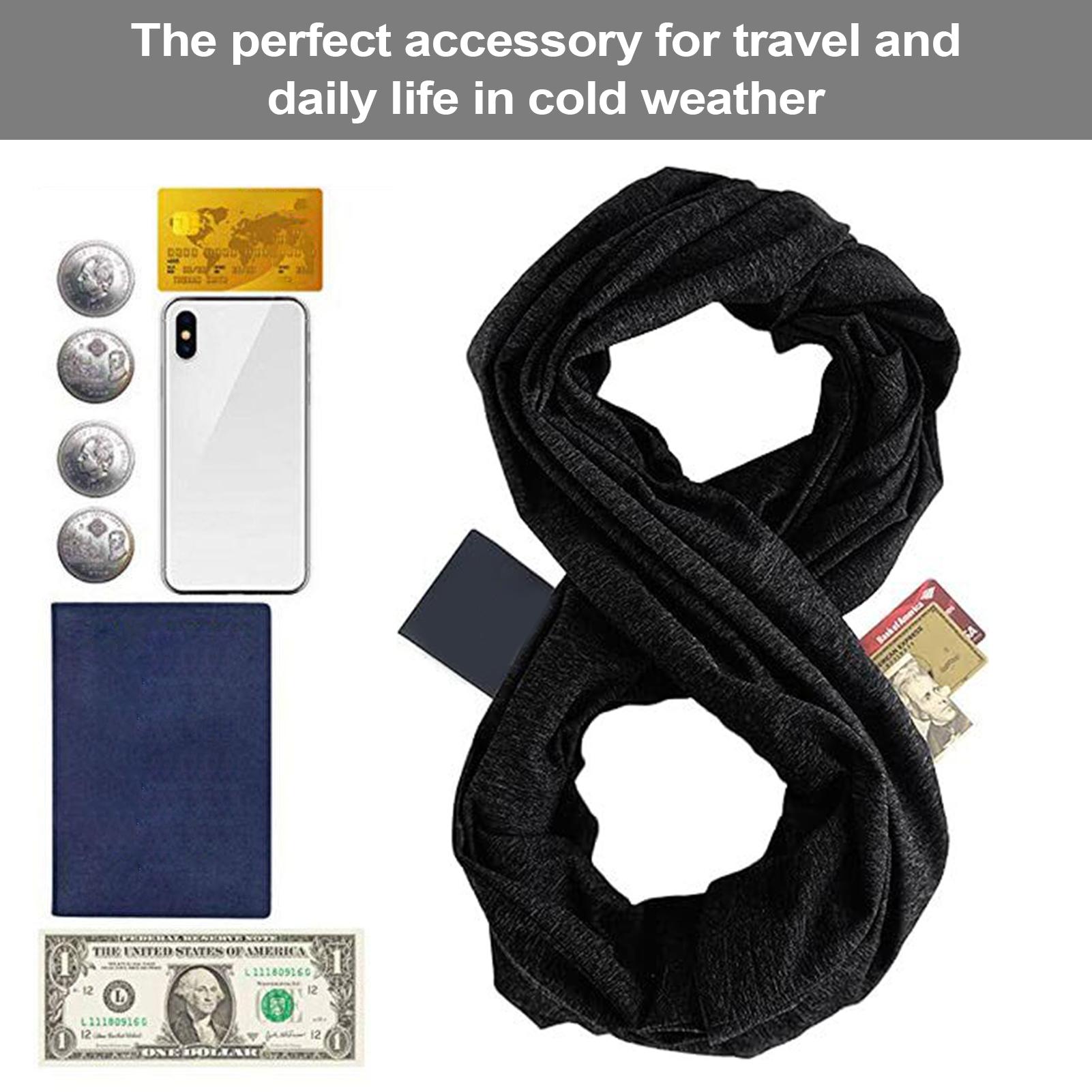 شال للسفر وشاح للرقبة مع جيب ب - مراجعة Men'S Vacation Accessories وسعره