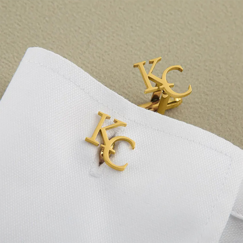 أزرار أكمام مخصصة بحرف الأول م - مراجعة Cufflink Box Set وسعره